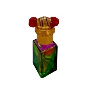 Mini Murano glass perfume bottle vintage collectible